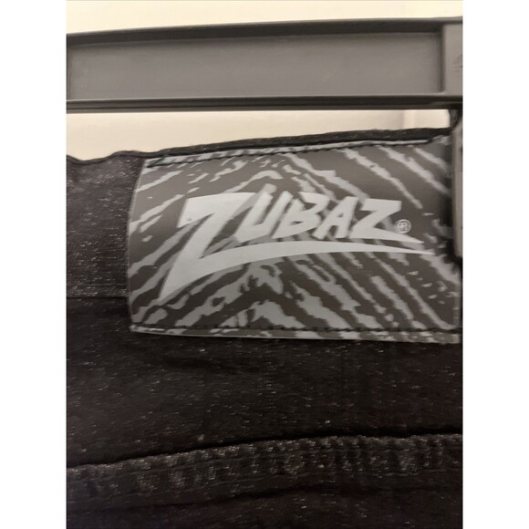 Men's Size 38 X 36 Zubaz Straight Leg Black Jeans Pockets Dark Wash - Picture 11 of 14